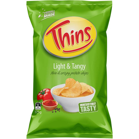 Thins Light & Tangy 175g