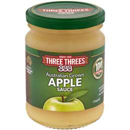 Three Threes Apple Sauce  250g