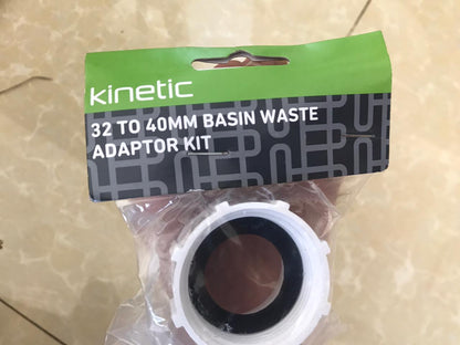 Kinetic 32 - 40mm Basin Waste Adaptor Kit