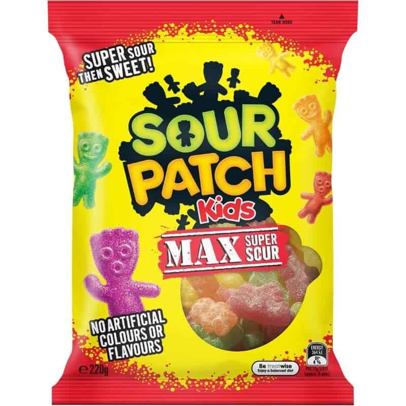 Sour Patch Kids Max Super Sour 190g