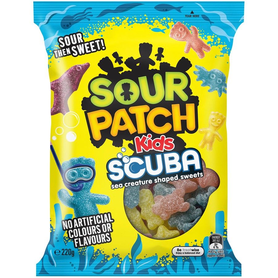 Sour Patch Kids Scuba 190g