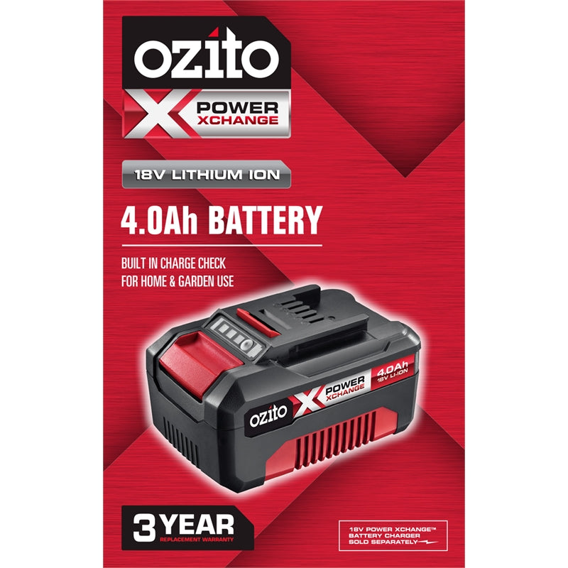 Ozito power best sale xchange battery