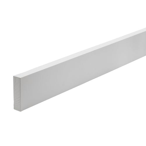 Woodhouse EdgeLine 66 x 18mm 5.4m DAR Primed Finger Jointed Pine Moulding (skirting)
