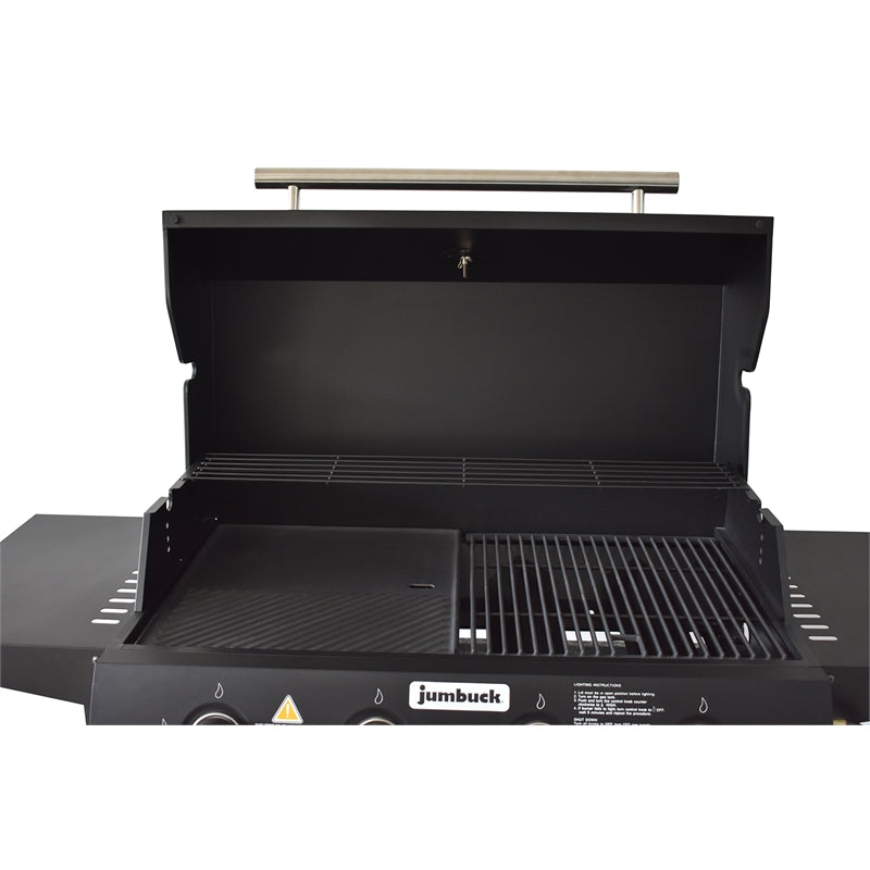 Jumbuck 4 shop burner hooded bbq