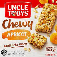 Uncle Tobys Muesli Bars Chewy Apricot (6pk)