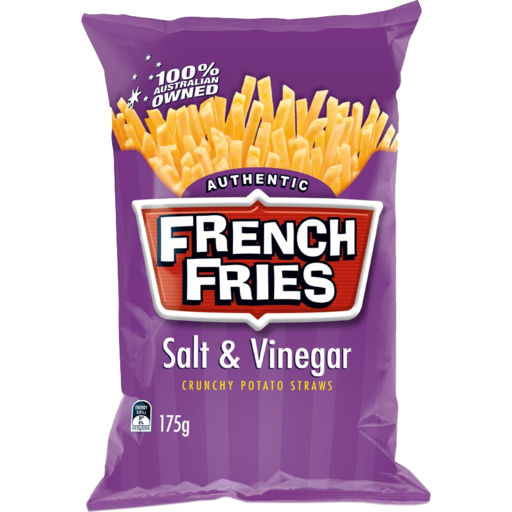 French Fries Potato Straws Salt & Vinegar 175g